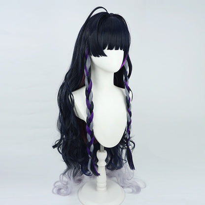 Cosplay Wigs Meloco Kyoran NIJISANJI VTuber Multi Highlight Wigs