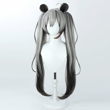 Cosplay Wigs Michiru Chidori Blue Archive Grey Gradient Wigs