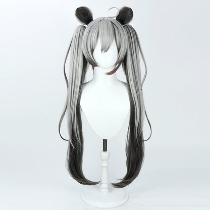 Cosplay Wigs Michiru Chidori Blue Archive Grey Gradient Wigs