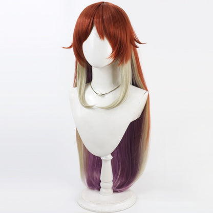 Cosplay Wigs Mikoto Aketa Multi Gradient Wigs Shiny Colors