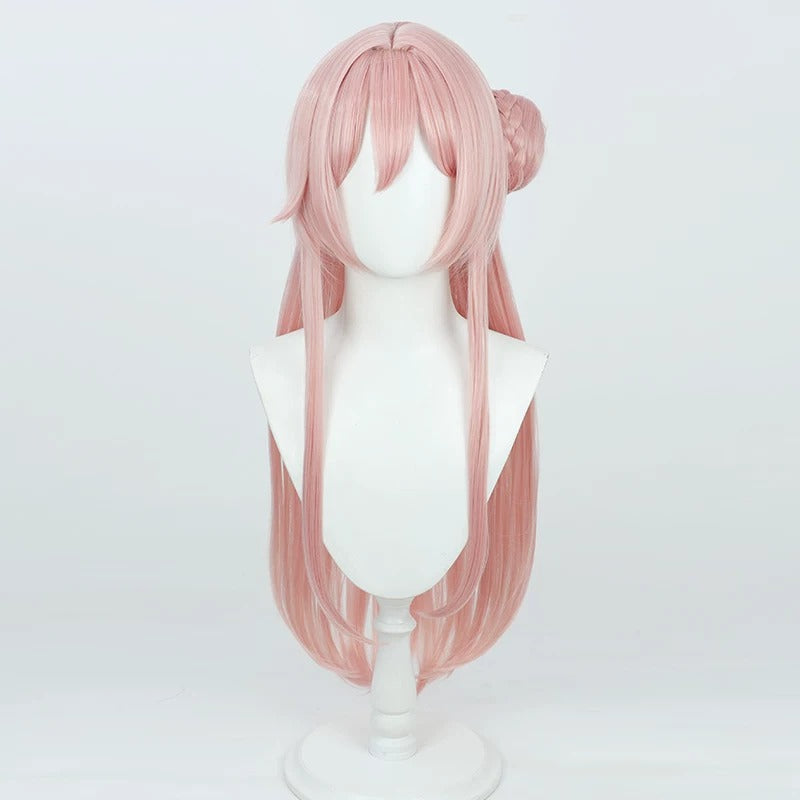 Cosplay Wigs Mizuha Mimori Pink Anime Wigs Blue Archive