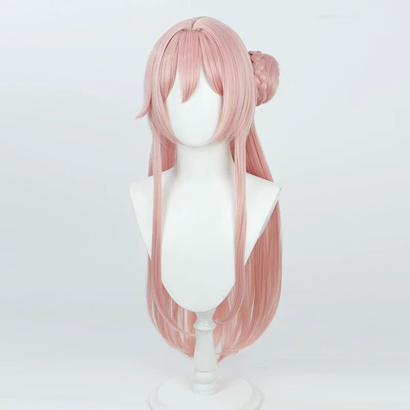 Cosplay Wigs Mizuha Mimori Pink Anime Wigs Blue Archive