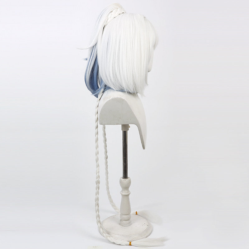 Cosplay Wigs Mualani White Wigs Genshin Impact