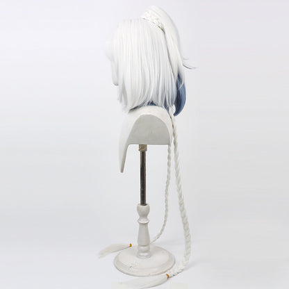 Cosplay Wigs Mualani White Wigs Genshin Impact