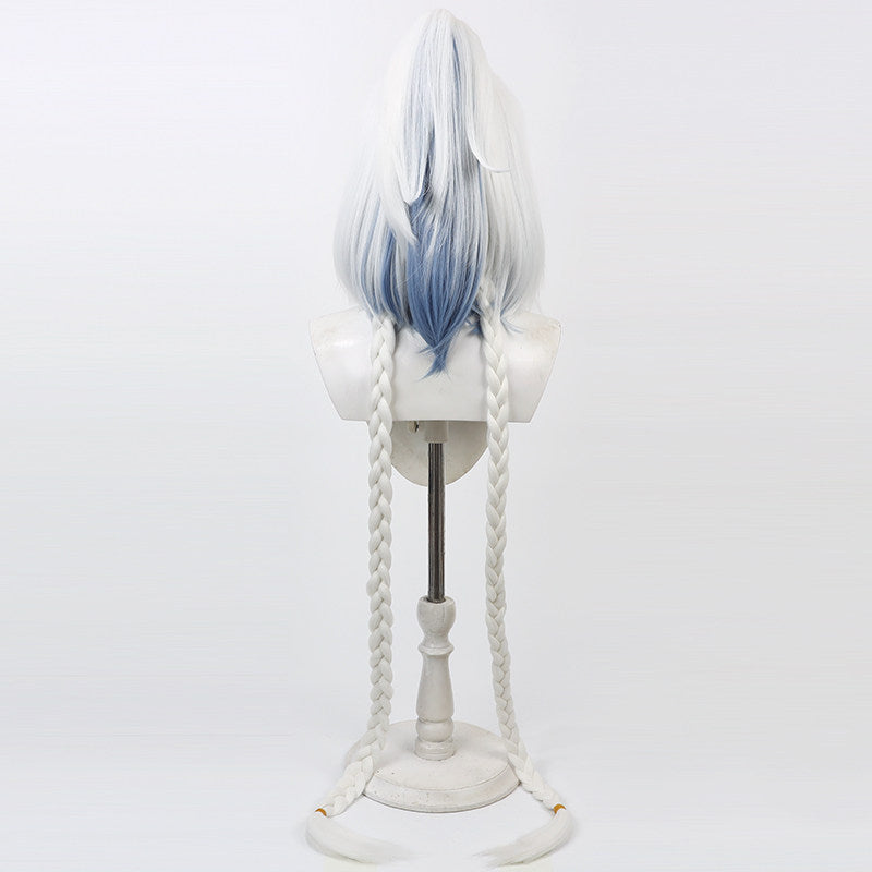Cosplay Wigs Mualani White Wigs Genshin Impact