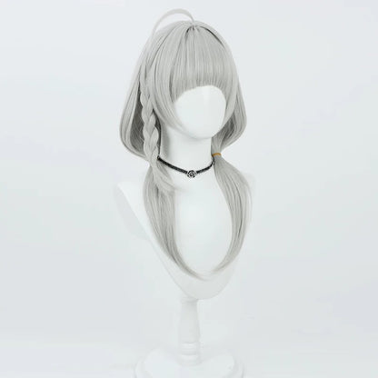 Cosplay Wigs Murasaki Shion Hololive VTuber Grey Wigs