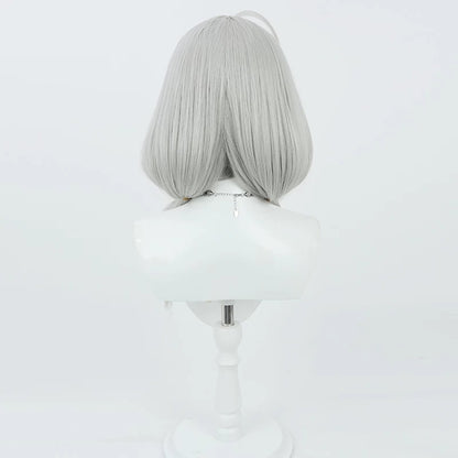 Cosplay Wigs Murasaki Shion Hololive VTuber Grey Wigs