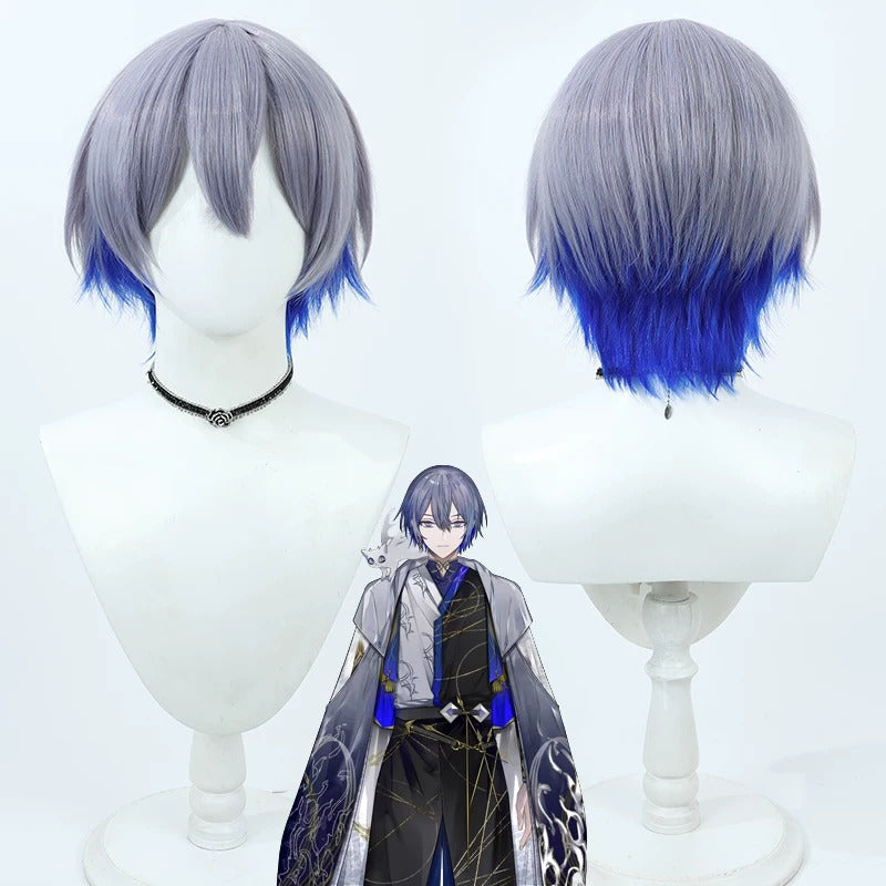 Cosplay Wigs NIJISANJI Koyanagi Rou Two Tone Interior and Exterior Wigs