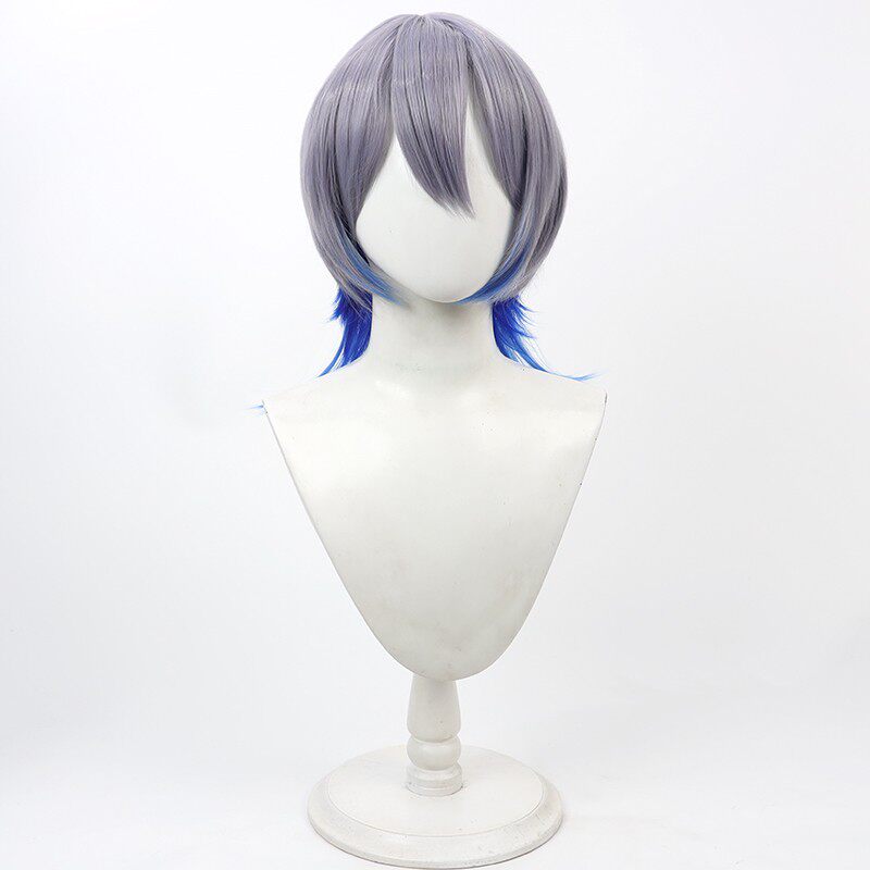 Cosplay Wigs NIJISANJI VTuber Koyanagi Rou Genderbend Gradient Hair