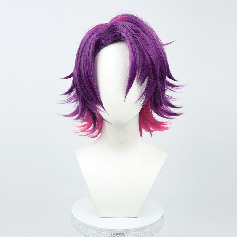 Cosplay Wigs NIJISANJI Watarai Virtual YouTuber Flip Design