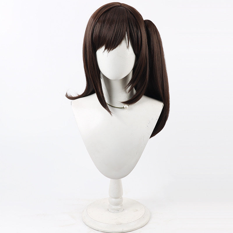 Cosplay Wigs Naga Goddess of Victory: Nikke Brown Split Ponytail