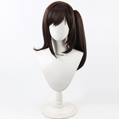 Cosplay Wigs Naga Goddess of Victory: Nikke Brown Split Ponytail
