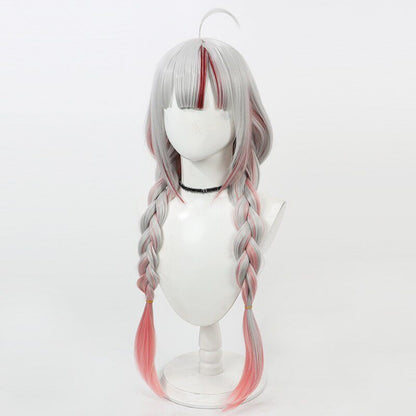 Cosplay Wigs Nakiri Ayame Integrated Ponytail Hololive VTuber