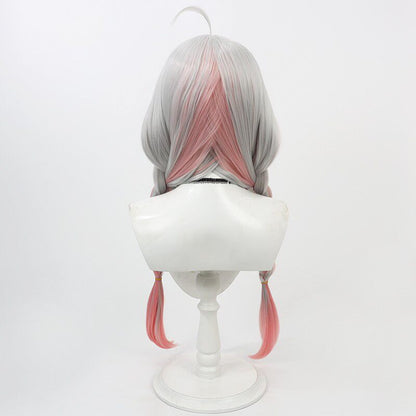 Cosplay Wigs Nakiri Ayame Integrated Ponytail Hololive VTuber