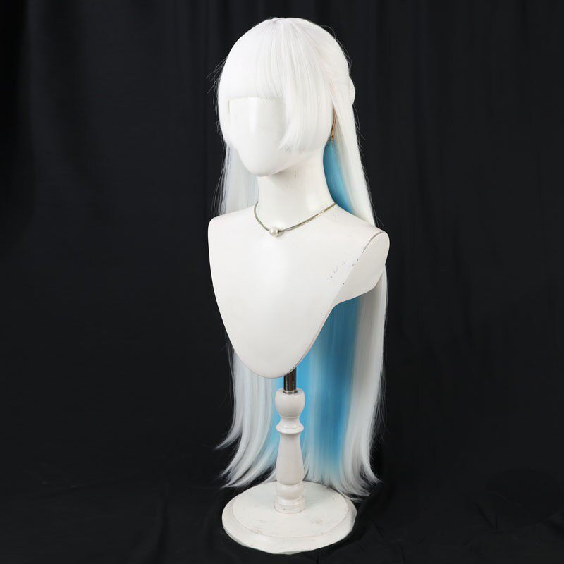 Cosplay Wigs Nayuta Goddess of Victory: Nikke Silver White Wigs