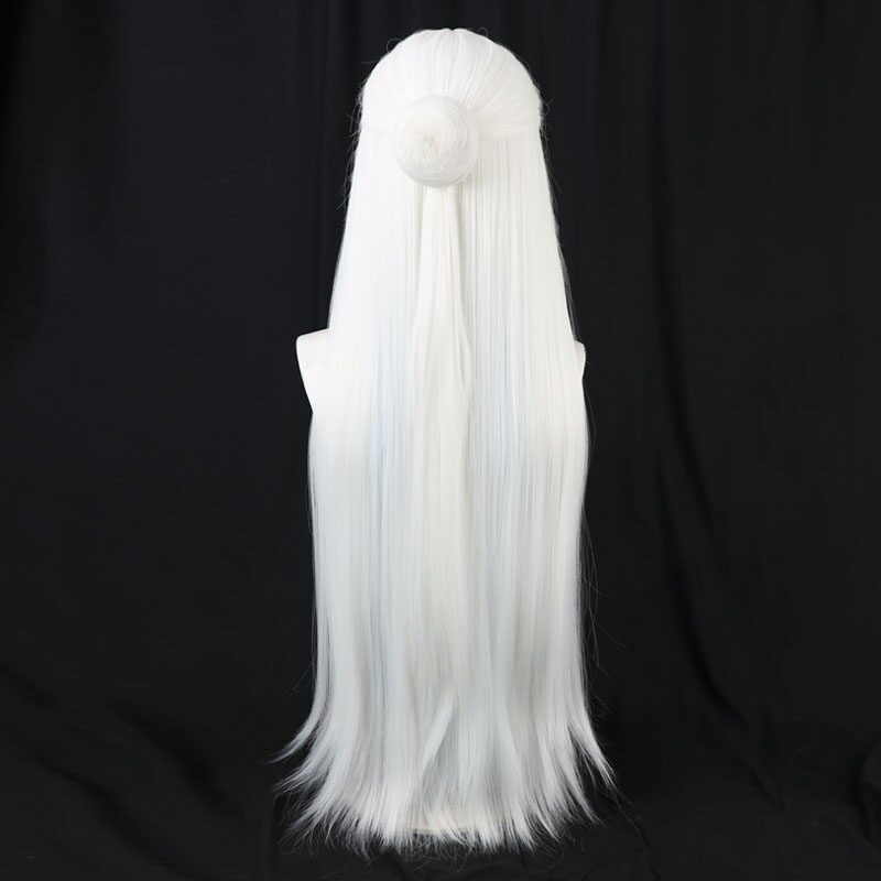 Cosplay Wigs Nayuta Goddess of Victory: Nikke Silver White Wigs