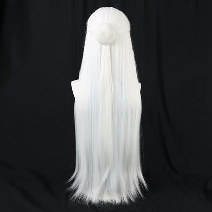 Cosplay Wigs Nayuta Goddess of Victory: Nikke Silver White Wigs