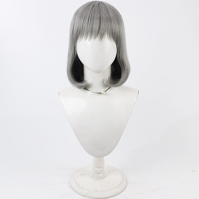 Cosplay Wigs Neve Goddess of Victory: Nikke Grey Short Wigs