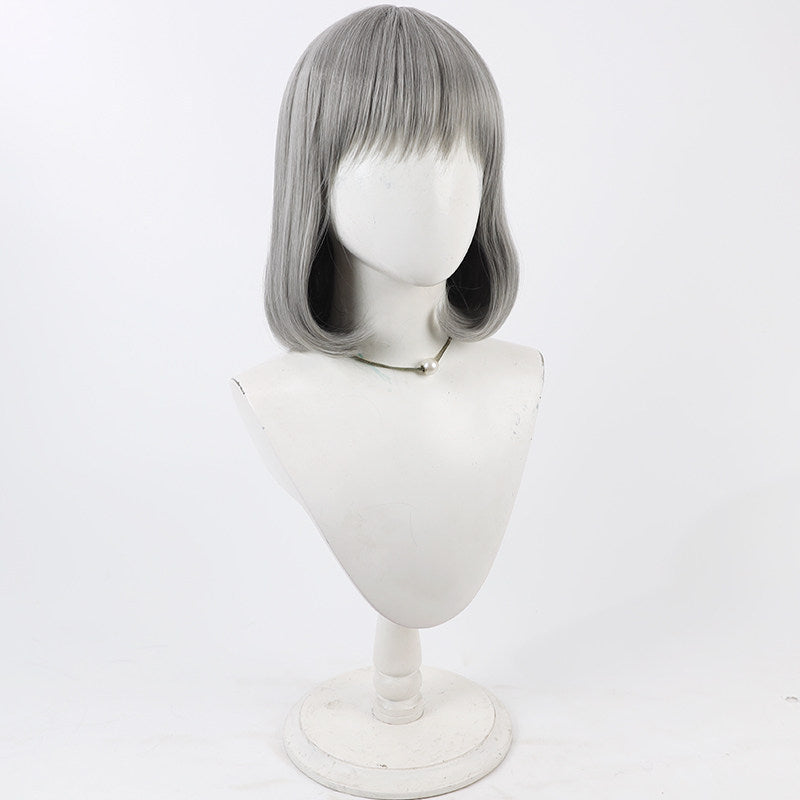Cosplay Wigs Neve Goddess of Victory: Nikke Grey Short Wigs
