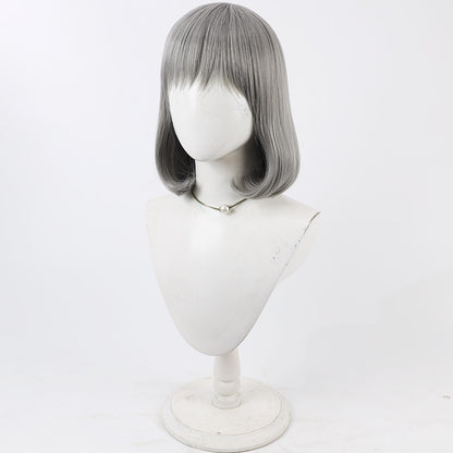 Cosplay Wigs Neve Goddess of Victory: Nikke Grey Short Wigs