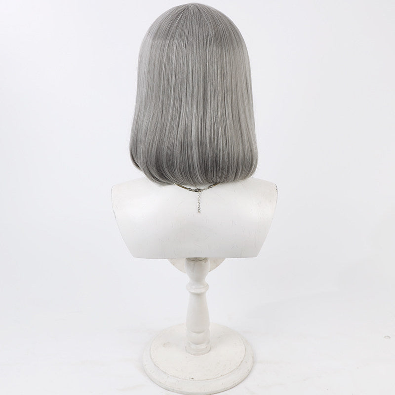 Cosplay Wigs Neve Goddess of Victory: Nikke Grey Short Wigs