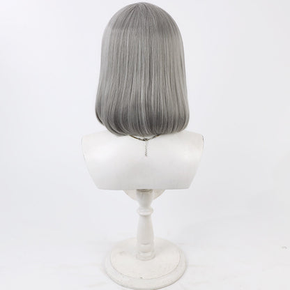 Cosplay Wigs Neve Goddess of Victory: Nikke Grey Short Wigs