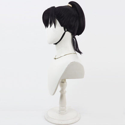 Cosplay Wigs Ninjaboy Rantaro Monjiro Shioe Dark Purple Wigs