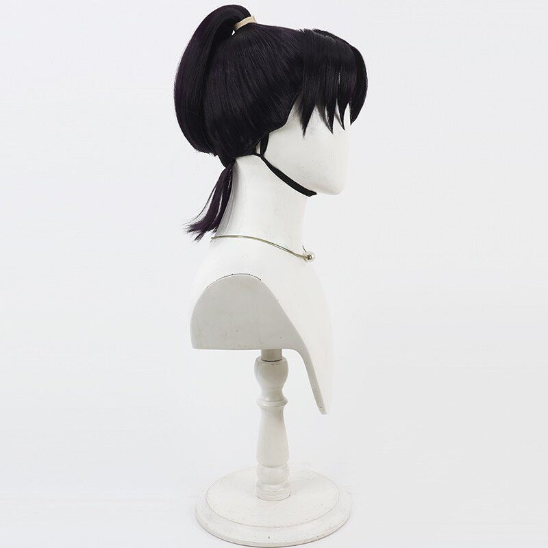 Cosplay Wigs Ninjaboy Rantaro Monjiro Shioe Dark Purple Wigs