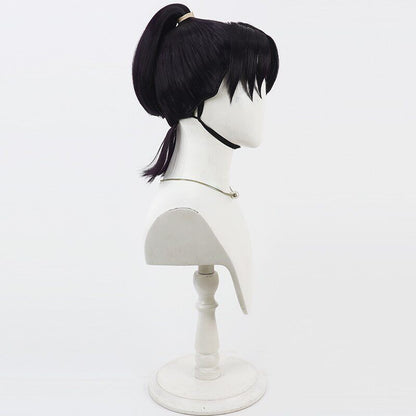 Cosplay Wigs Ninjaboy Rantaro Monjiro Shioe Dark Purple Wigs