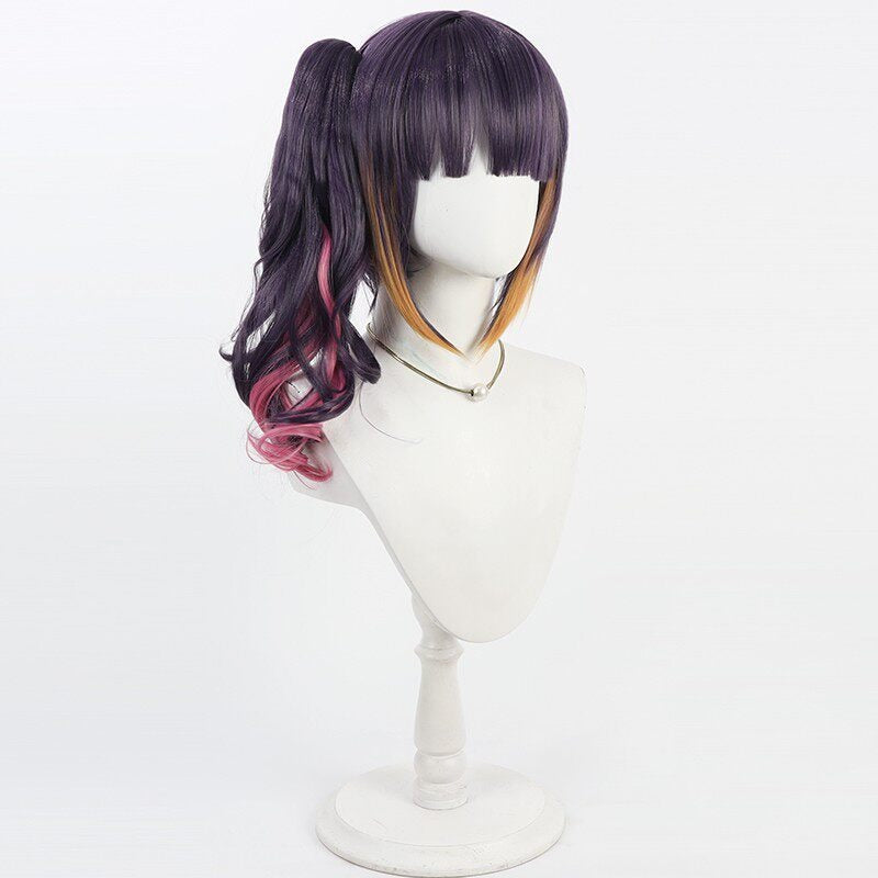 Cosplay Wigs Ninomae Ina'nis Split Ponytail Hololive EN 1st Gen VTuber