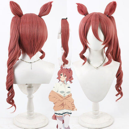 Cosplay Wigs Norn Ace Split Ears With Ponytail Umamusume: Pretty Derby