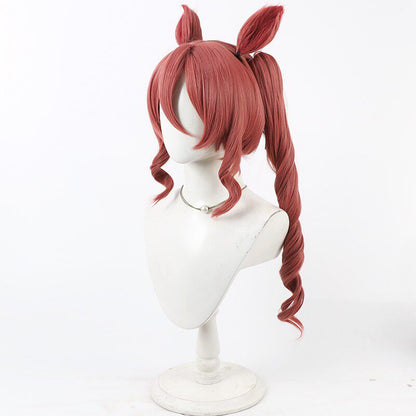 Cosplay Wigs Norn Ace Split Ears With Ponytail Umamusume: Pretty Derby