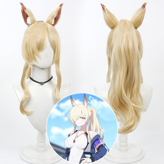 Cosplay Wigs Ogata Kanna Swimsuit Blue Archive
