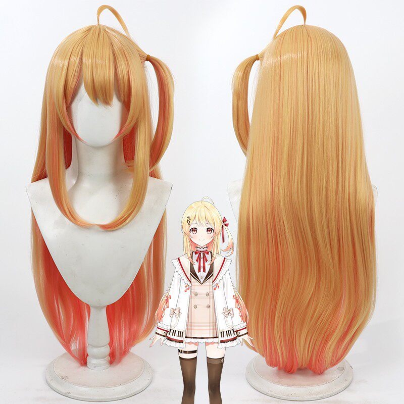 Cosplay Wigs Otonose Kanade Hololive DEV IS VTuber Single Plait