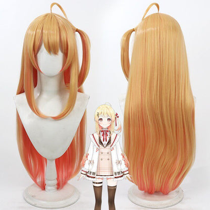 Cosplay Wigs Otonose Kanade Hololive DEV IS VTuber Single Plait