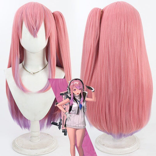 Cosplay Wigs Pepper Goddess of Victory: Nikke Pink Gradient Wigs