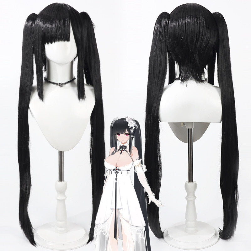 Cosplay Wigs Peter Strasser Azur Lane Black Wigs