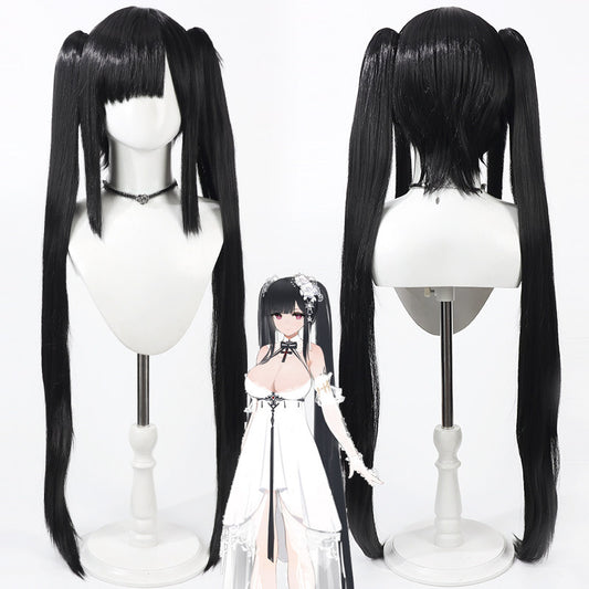 Cosplay Wigs Peter Strasser Azur Lane Black Wigs