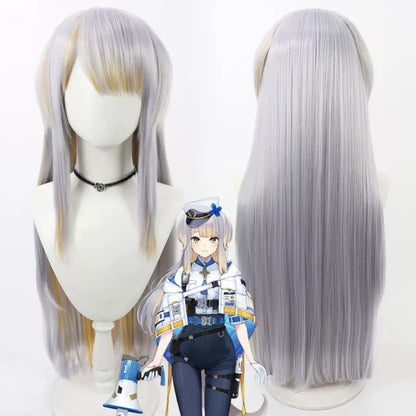 Cosplay Wigs Police Dog Girl Shioriha Ruri NIJISANJI Mitarashi dan VTuber