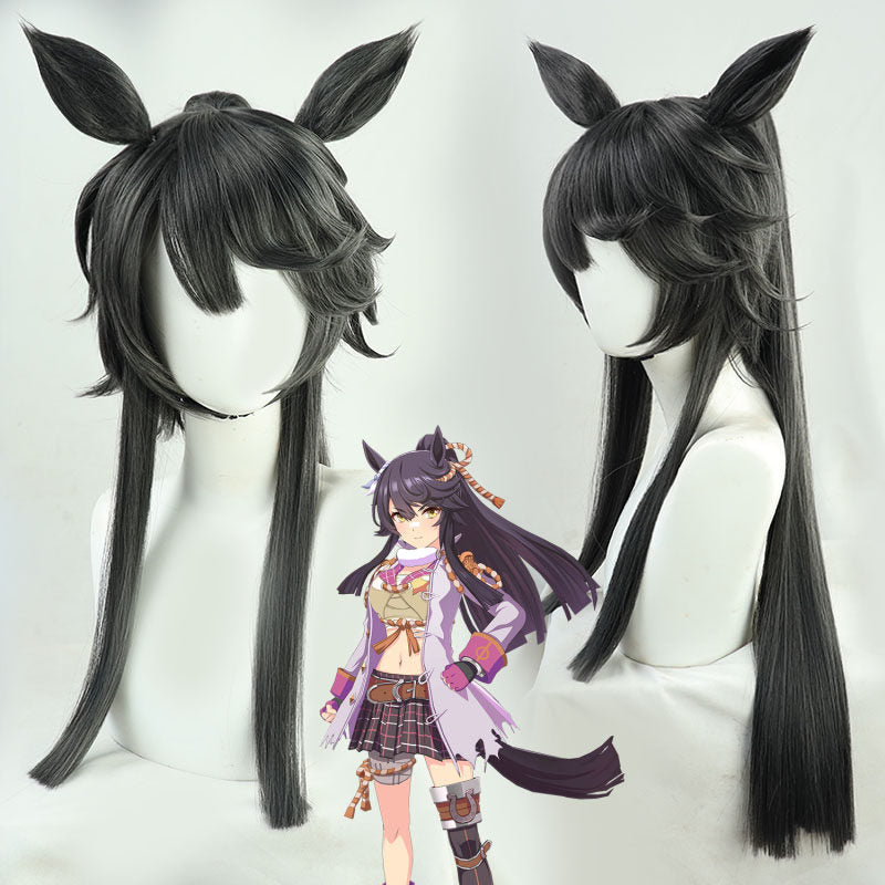 Cosplay Wigs Pretty Derby Narita Brian Grey Flip Wigs