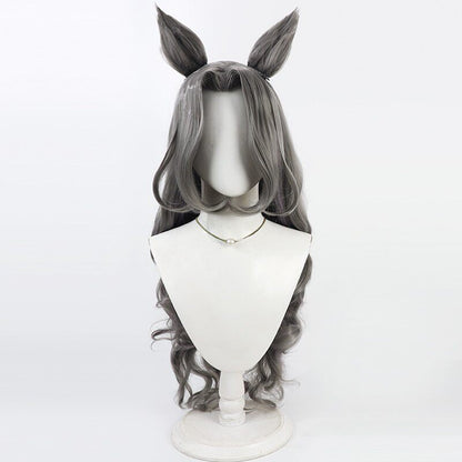 Cosplay Wigs Pretty Derby Saint Light Curly Ears Tail
