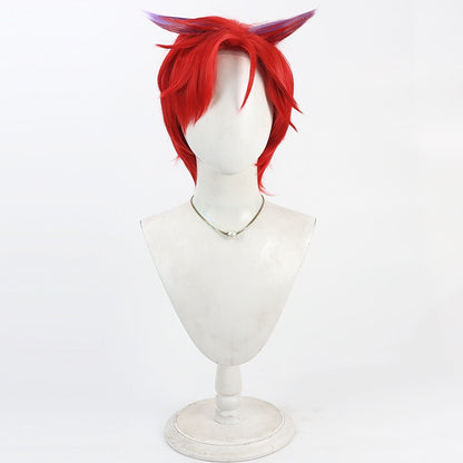 Cosplay Wigs Princession Orchestra Calist Red Highlight Wigs