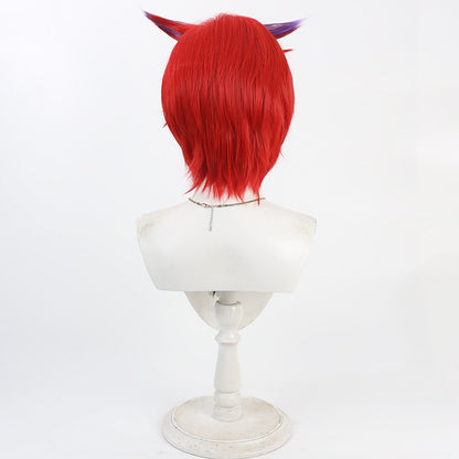Cosplay Wigs Princession Orchestra Calist Red Highlight Wigs