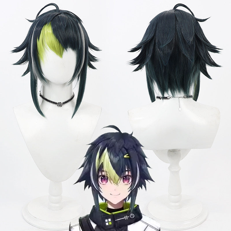Cosplay Wigs Rai Inami NIJISANJI VTuber Multi Color