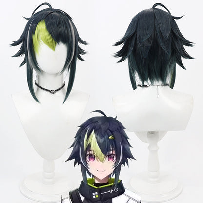 Cosplay Wigs Rai Inami NIJISANJI VTuber Multi Color