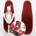 Cosplay Wigs Rapi Goddess of Victory: Nikke Burgundy Wigs