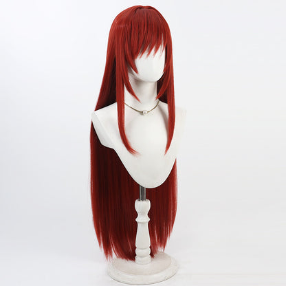 Cosplay Wigs Rapi Goddess of Victory: Nikke Burgundy Wigs