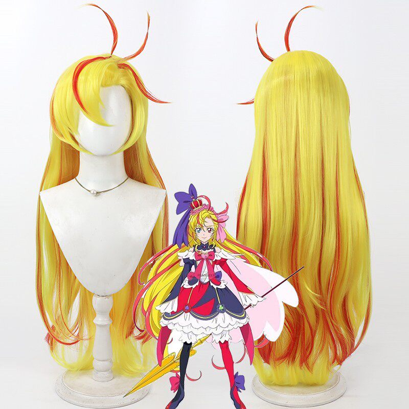 Cosplay Wigs Regina Gold Wigs DokiDoki! Precure