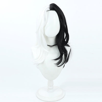 Cosplay Wigs Rosanna Black White Two Tone Goddess of Victory: Nikke