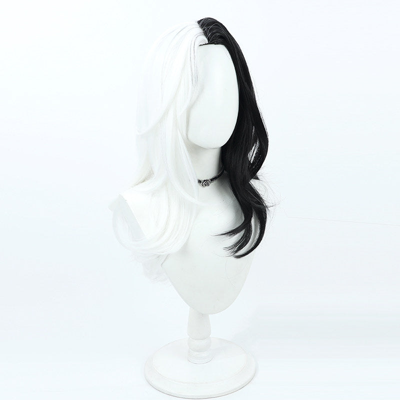 Cosplay Wigs Rosanna Black White Two Tone Goddess of Victory: Nikke